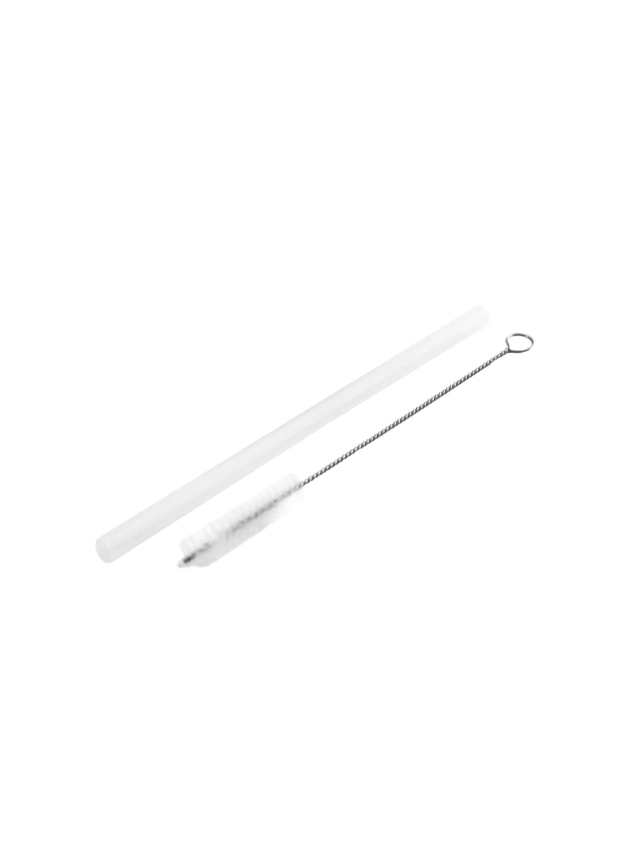 Carry straw and cleaning brush