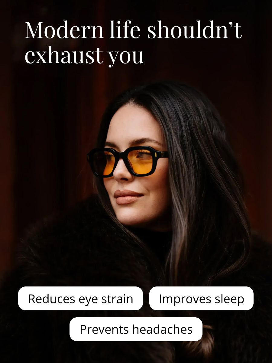 The Editor - Blue light & UV Glasses Tortoise