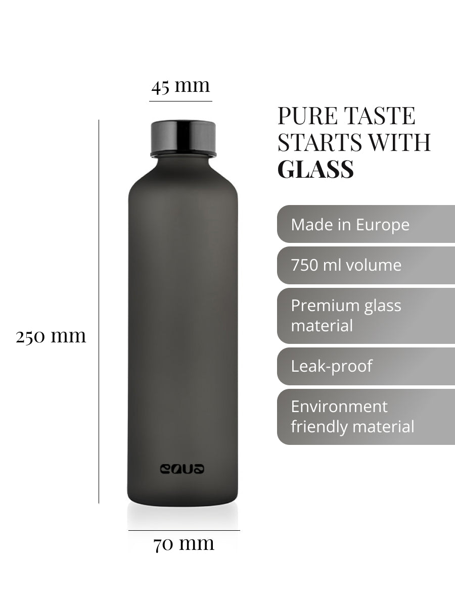 Ash Glass Bottle