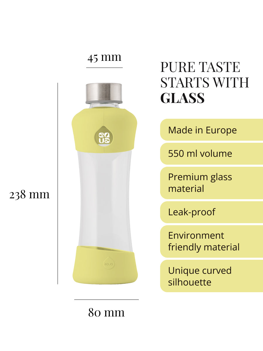 Active Lemon Glass Bottle