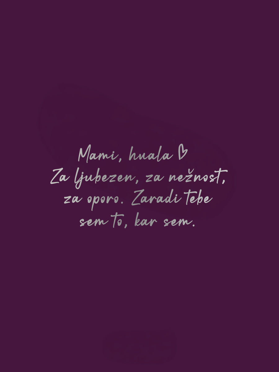 Termo Timeless steklenička - Za mami